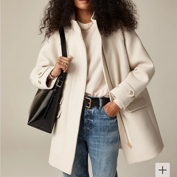 J Crew Wool Coat 00P - Picture 4 of 5